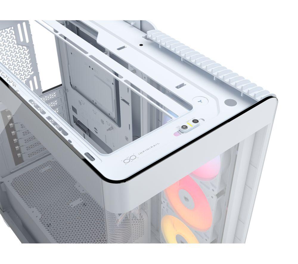 CORSAIR FRAME 4500X RS-R ARGB ATX Mid-Tower PC Case - White image number 9 of 9