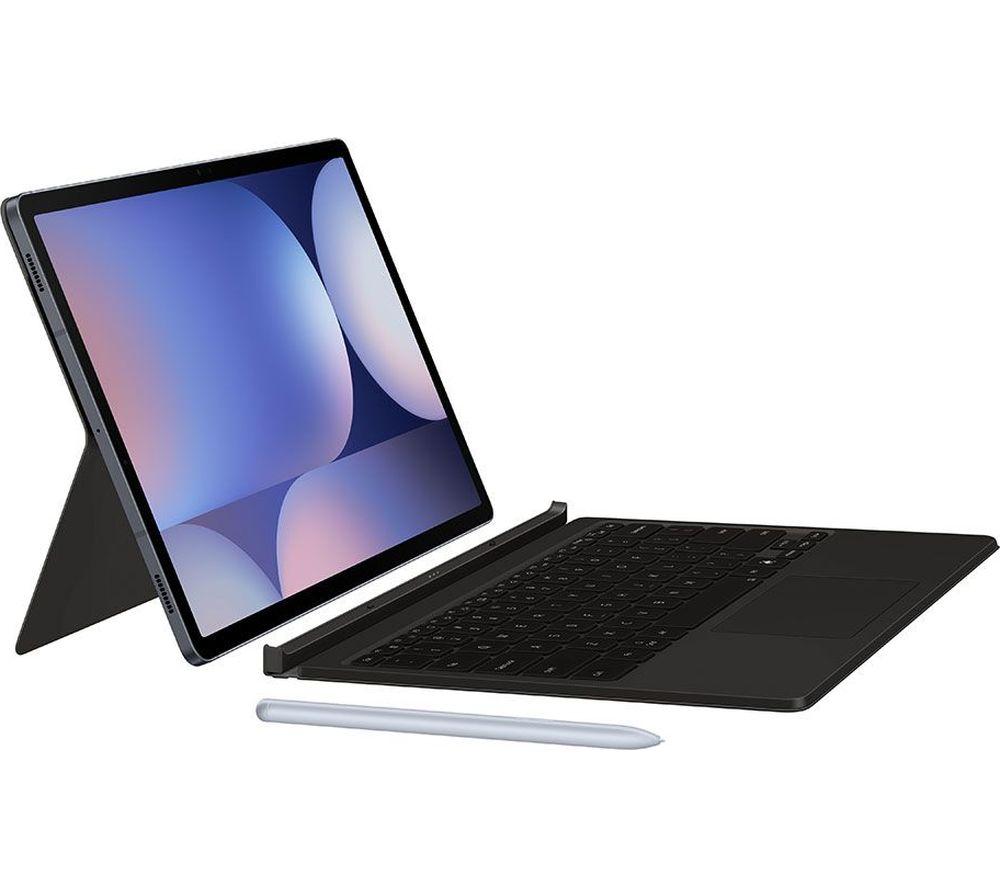 SAMSUNG Galaxy Tab S10+, S9+ & S9 FE+ Slim AI Book Cover Keyboard Case - Black image number 4 of 7