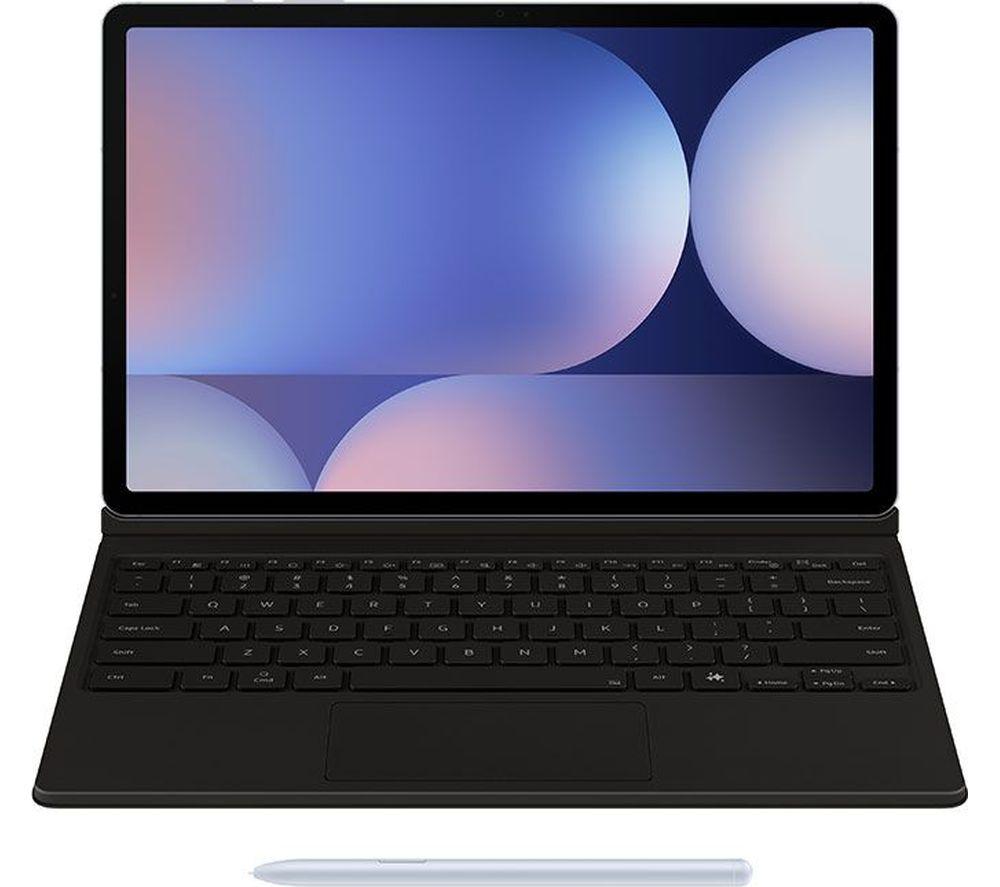 SAMSUNG Galaxy Tab S10+, S9+ & S9 FE+ Slim AI Book Cover Keyboard Case - Black image number 6 of 7