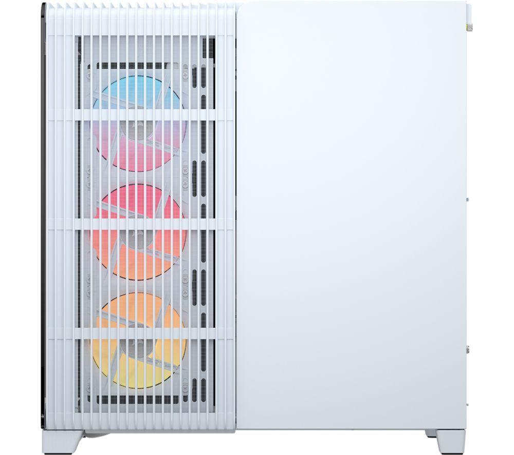 CORSAIR FRAME 4500X LX-R RGB ATX Mid-Tower PC Case - White image number 7 of 7