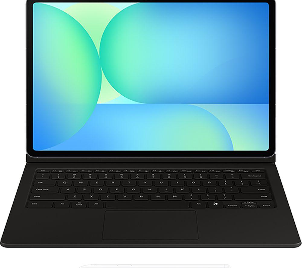 SAMSUNG Galaxy Tab S10 FE+ AI Book Cover Magnetic Keyboard Case - Black image number 9 of 10