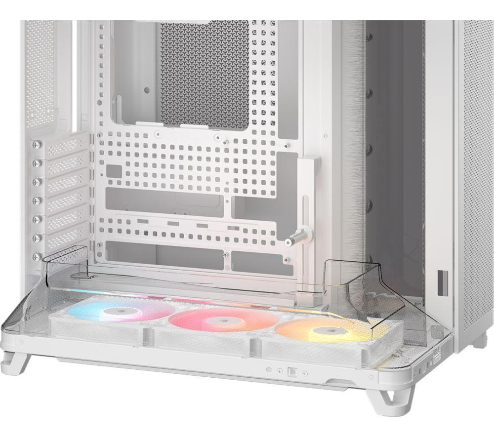 CORSAIR Air 5400 RS-R ARGB ATX Mid-Tower PC Case - White image number 3 of 7