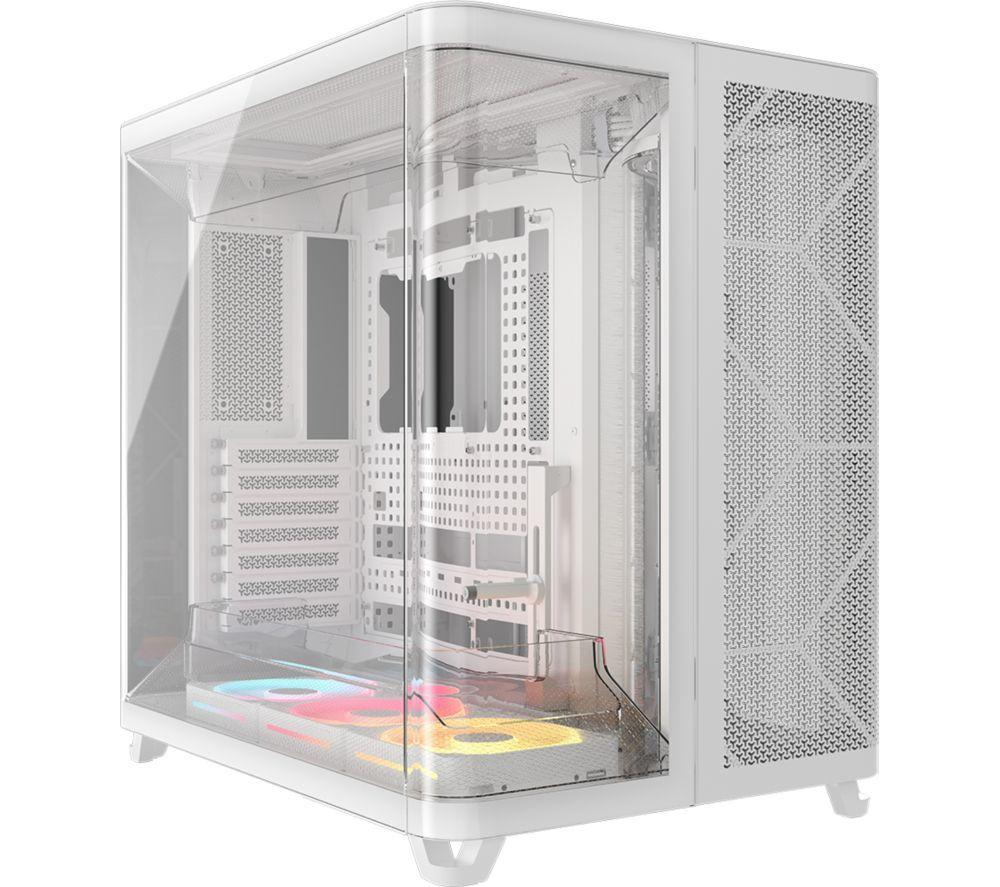 CORSAIR Air 5400 ATX Mid-Tower PC Case - White