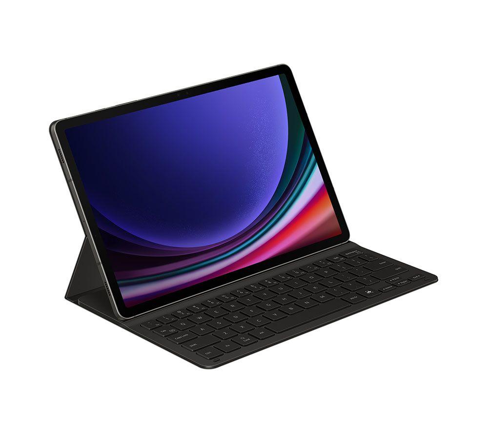 SAMSUNG Galaxy Tab S10 FE, S10 Lite, S9 & S9 FE AI Book Cover Keyboard Case - Black image number 2 of 11