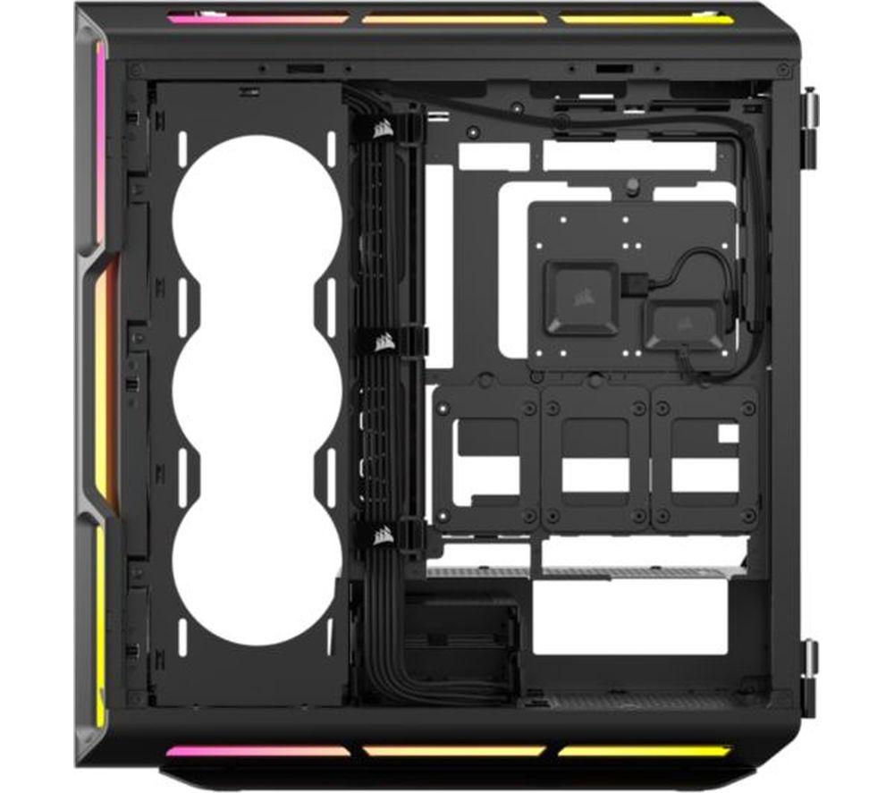 CORSAIR iCUE LINK 5000T LX RGB ATX Mid-Tower PC Case - Black image number 7 of 12