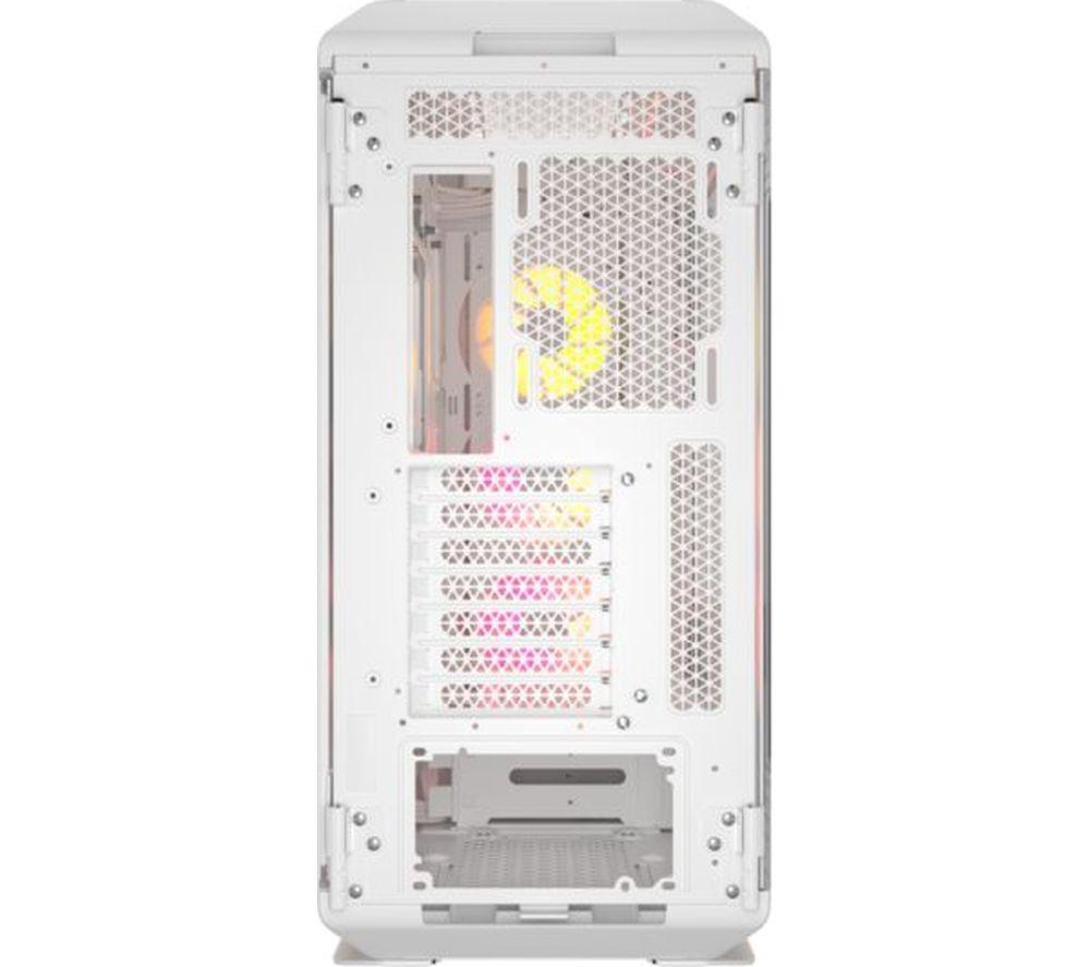 CORSAIR iCUE LINK 5000T LX RGB ATX Mid-Tower PC Case - White image number 6 of 7