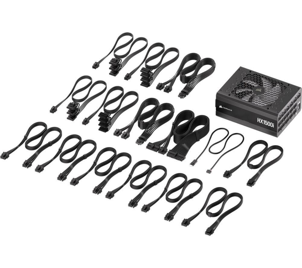 CORSAIR Ultra-Low Noise HX1500i 80 Modular ATX PSU - 1500 W image number 5 of 5