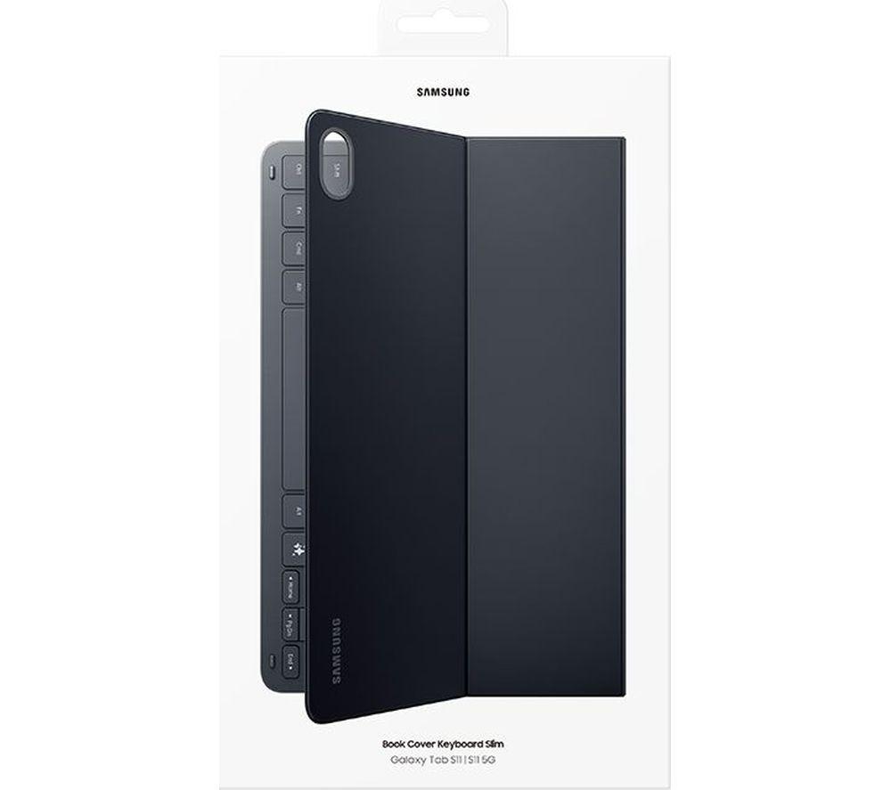 SAMSUNG Galaxy Tab S11 Ultra Slim AI Book Cover Keyboard Case - Black image number 2 of 8