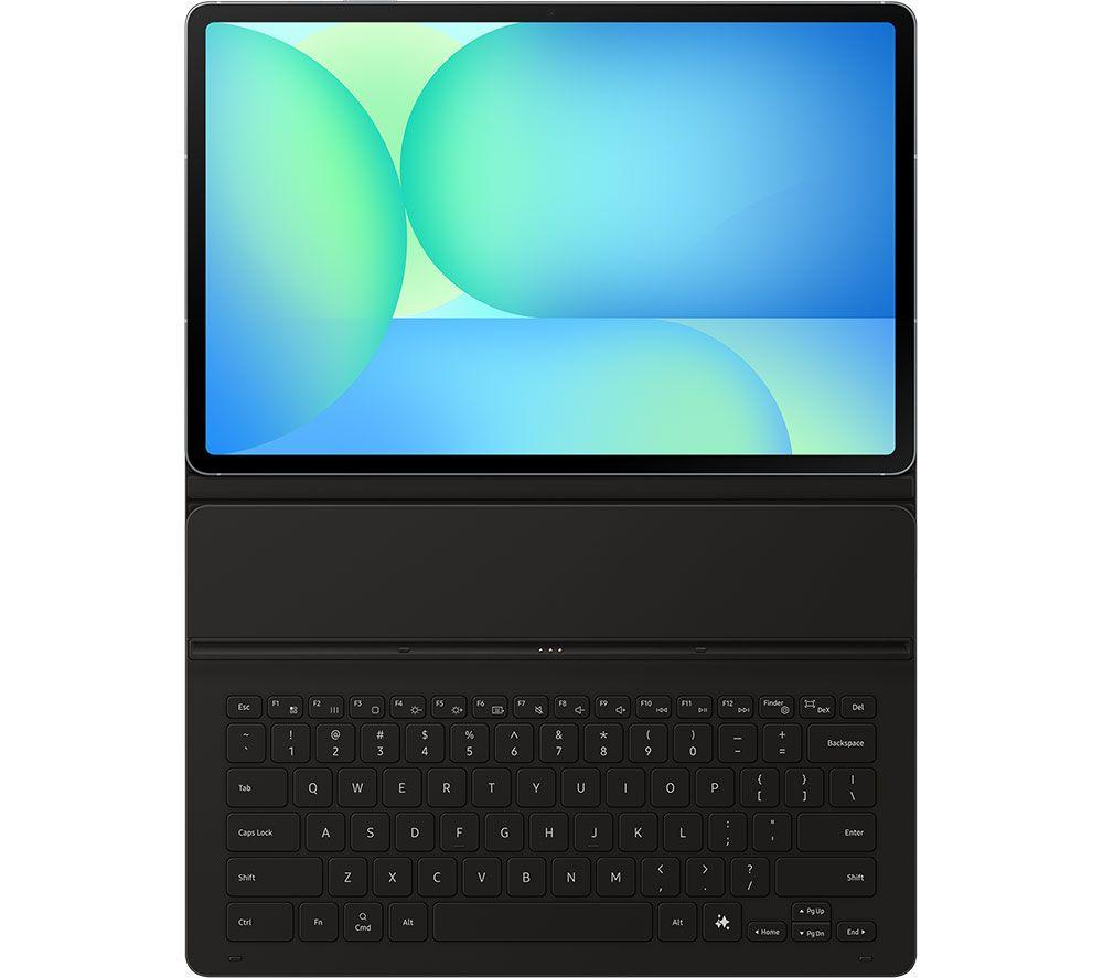 SAMSUNG Galaxy Tab S10 FE+ AI Book Cover Keyboard Case - Black image number 4 of 10
