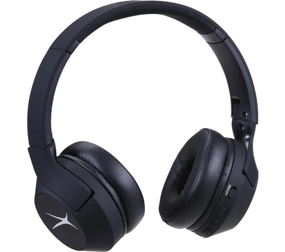 ALTEC LANSING 2-in-1 Wireless Bluetooth Noise-Cancelling Kids Headphones - Black image number 4 of 7