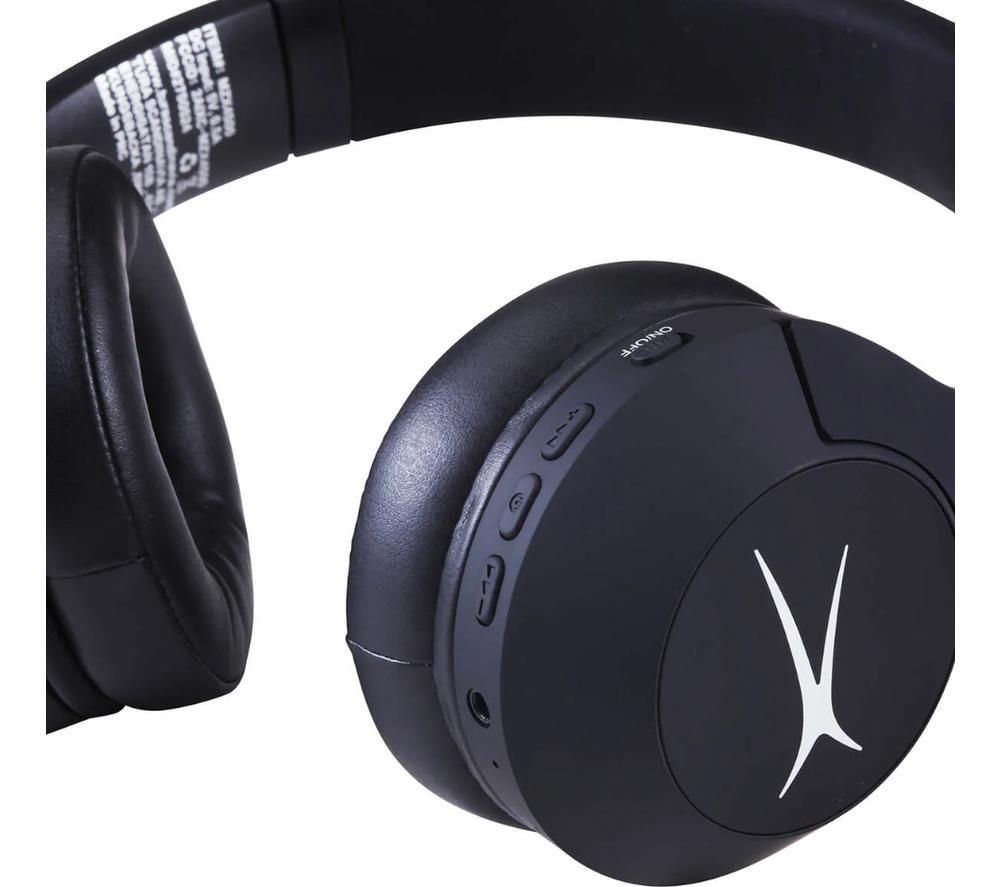 ALTEC LANSING 2-in-1 Wireless Bluetooth Noise-Cancelling Kids Headphones - Black image number 6 of 7