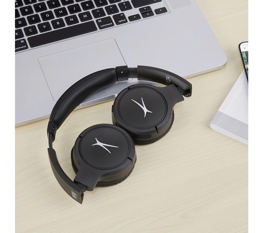 ALTEC LANSING NanoPhones Wireless Bluetooth Headphones - Charcoal grey image number 6 of 7