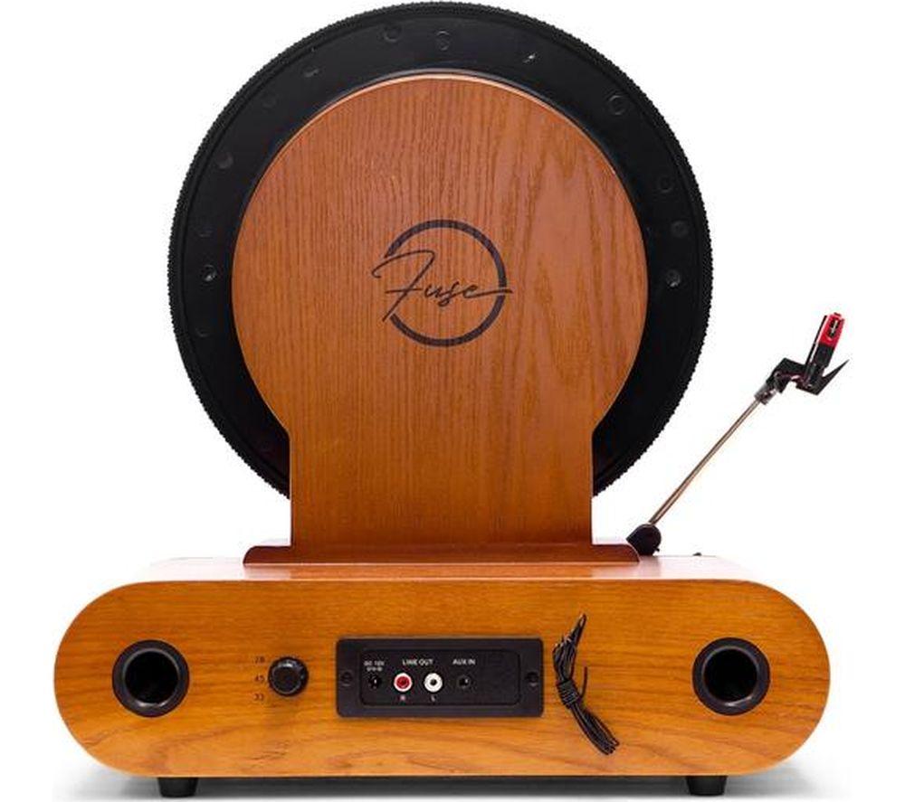 FUSE Vert AT Belt Drive Bluetooth Vertical Turntable - Brown & Black image number 4 of 4