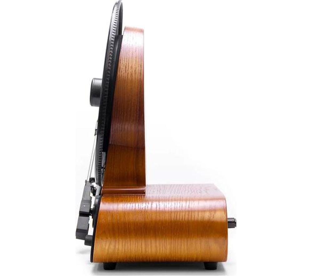 FUSE Vert Belt Drive Bluetooth Vertical Turntable - Brown & Black image number 2 of 6