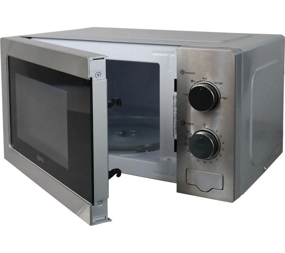 IGENIX IGMS02081SS Solo Microwave - Stainless Steel image number 3 of 6