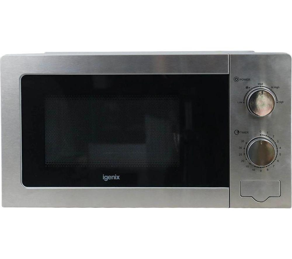 IGENIX IGMS02081SS Solo Microwave - Stainless Steel image number 5 of 6