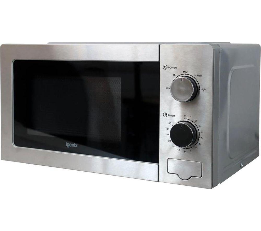 IGENIX IGMS02081SS Solo Microwave - Stainless Steel image number 6 of 6