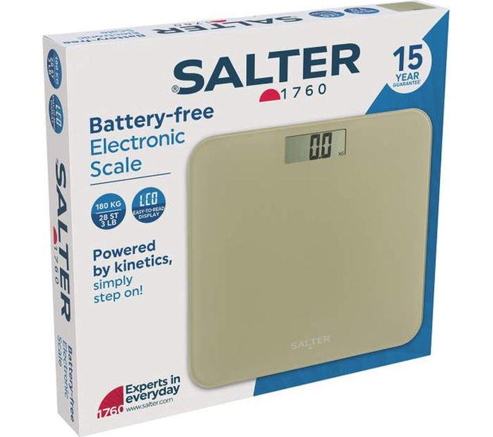 SALTER SA00703CFEU12 Digital Bathroom Scale - Cream image number 3 of 7