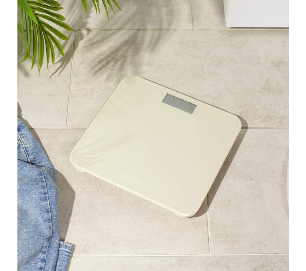 SALTER SA00703CFEU12 Digital Bathroom Scale - Cream image number 6 of 7