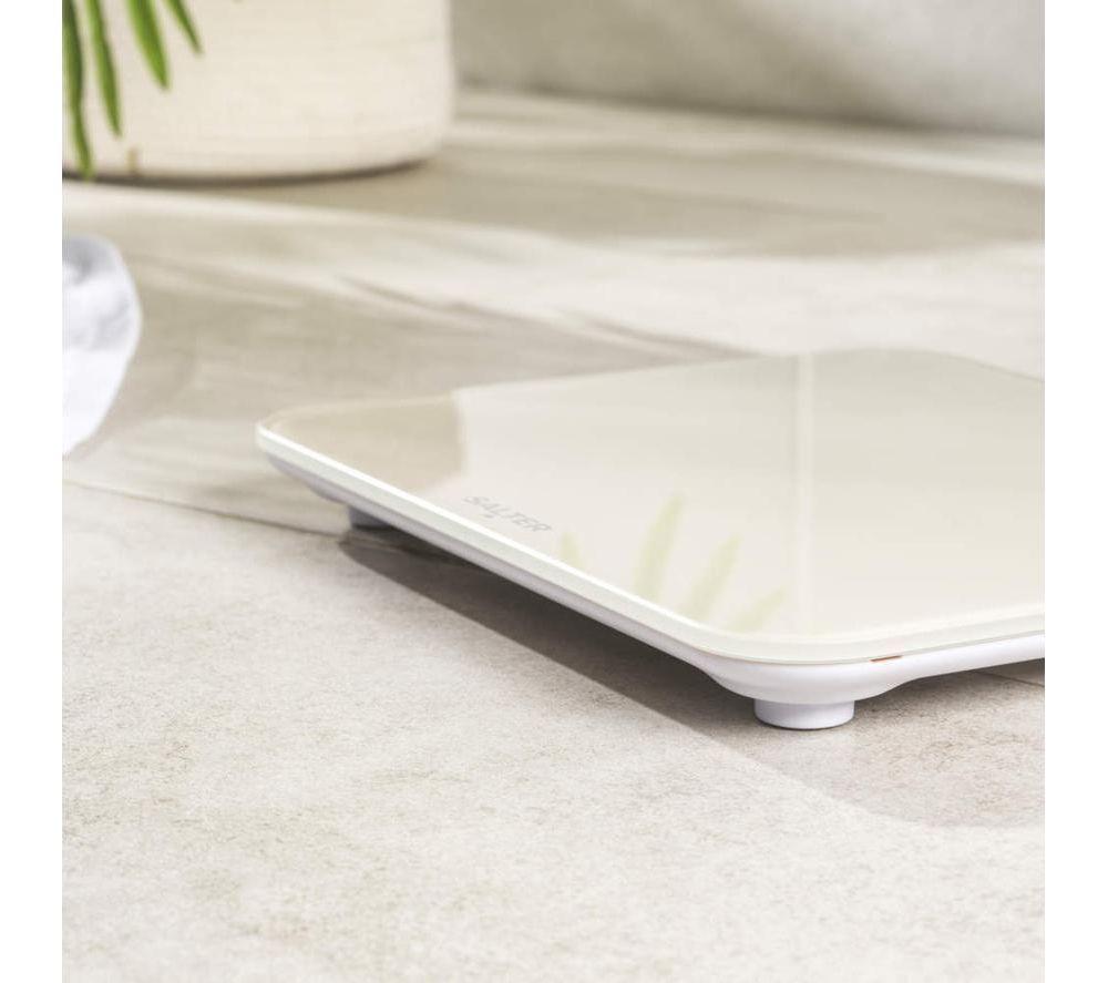 SALTER 9204 CFEU12 Halo Bathroom Scale - Cream image number 2 of 6
