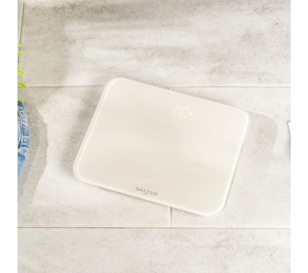 SALTER 9204 CFEU12 Halo Bathroom Scale - Cream image number 4 of 6