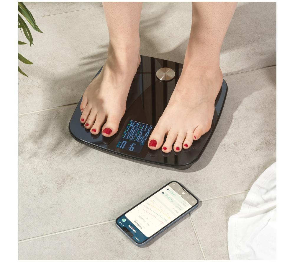SALTER SA00707BFEU6 Smart Bathroom Scale - Black image number 6 of 6