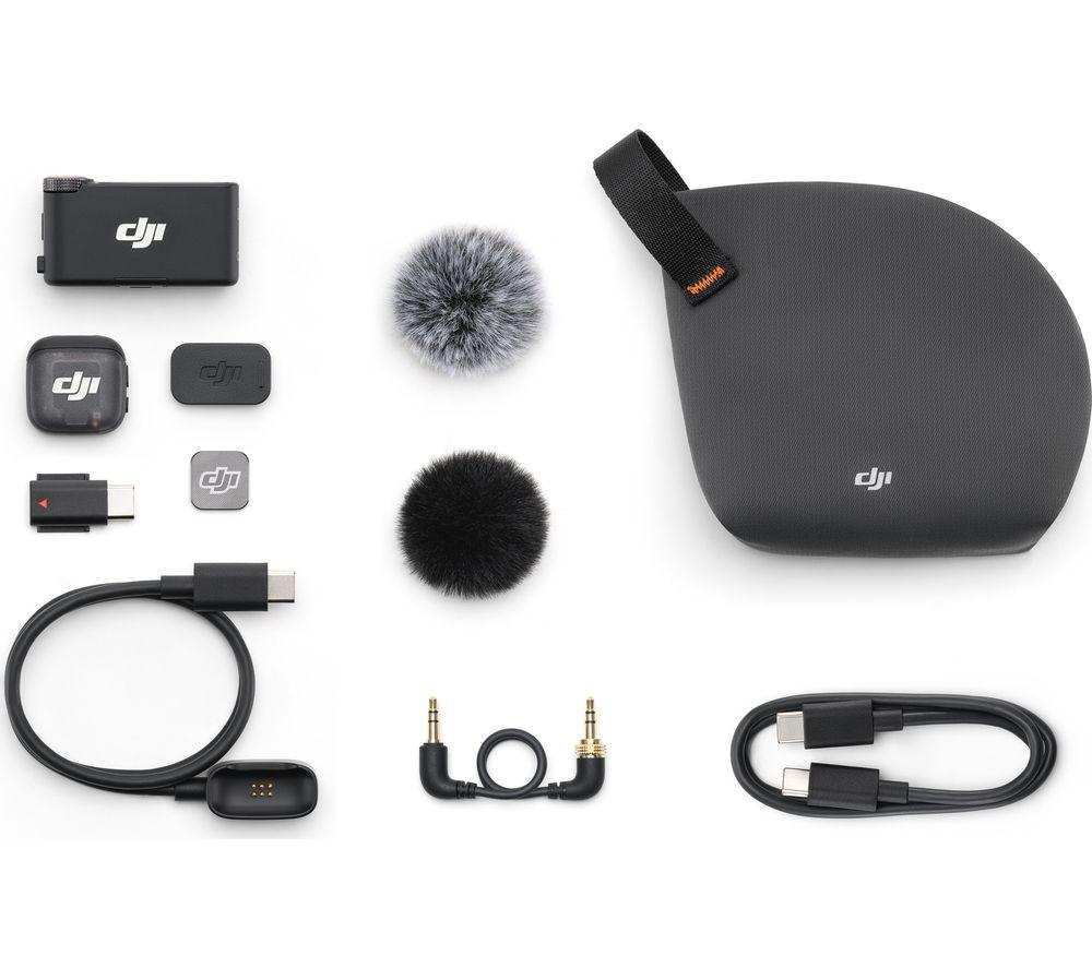 DJI Mic 3 (1 TX + 1 RX) Wireless Microphone Kit - Black image number 6 of 7