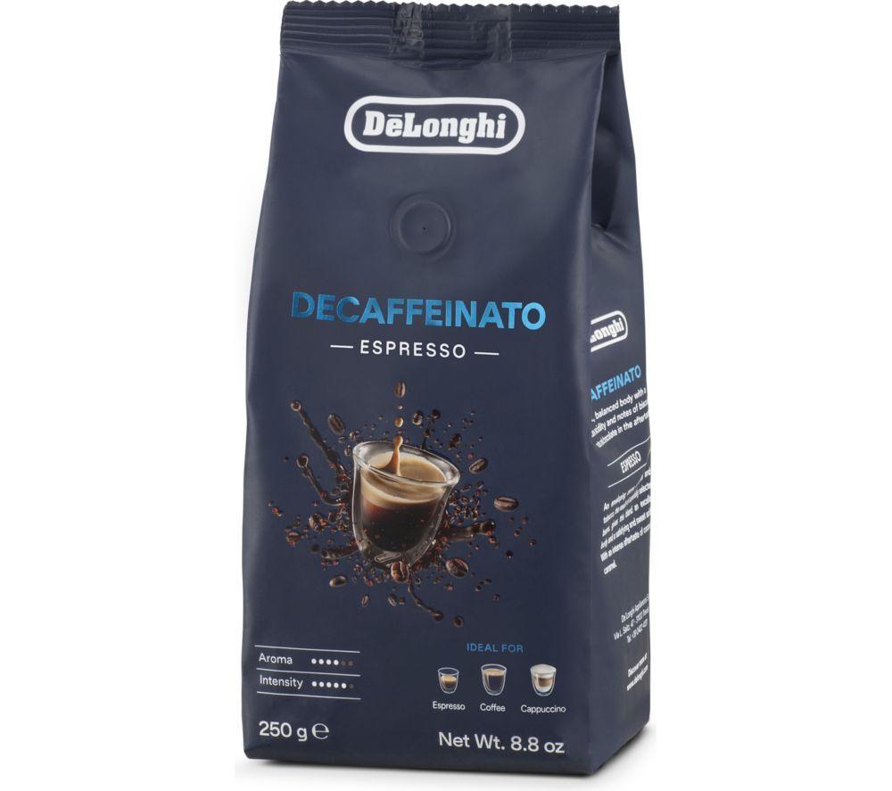 DELONGHI Decaffeinato Espresso Coffee Beans - 250g