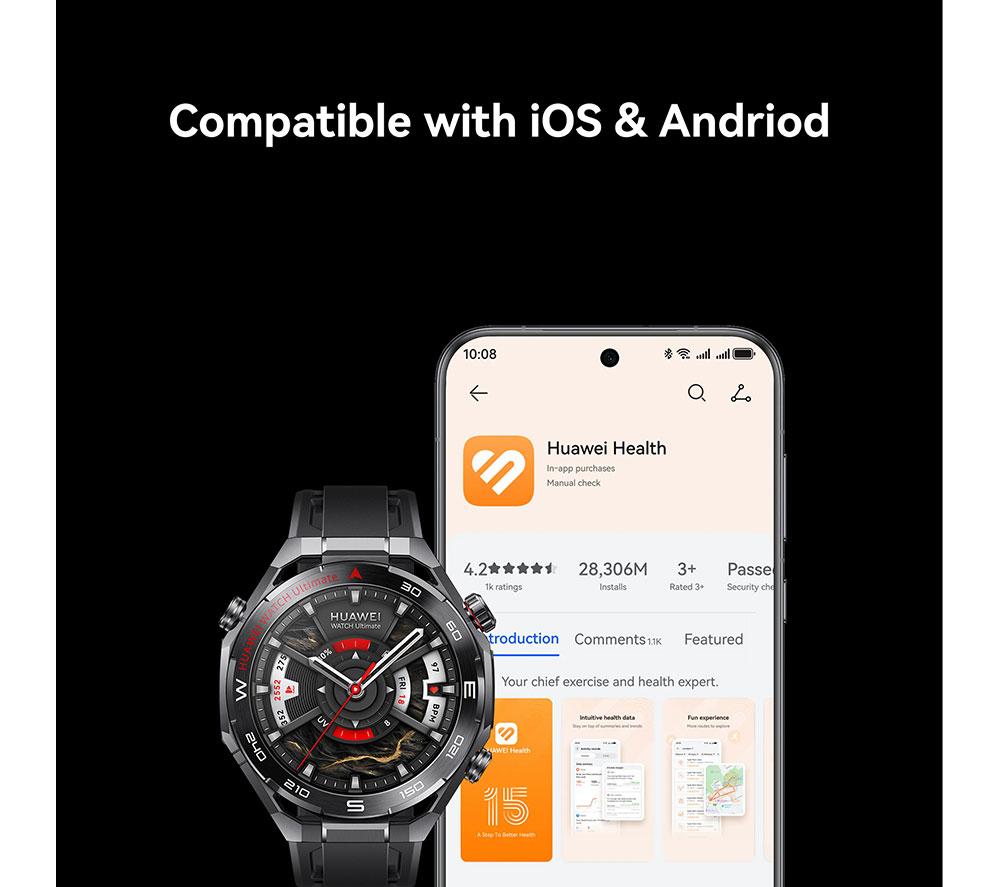HUAWEI Watch Ultimate 2 - Black, Large image number 7 of 7