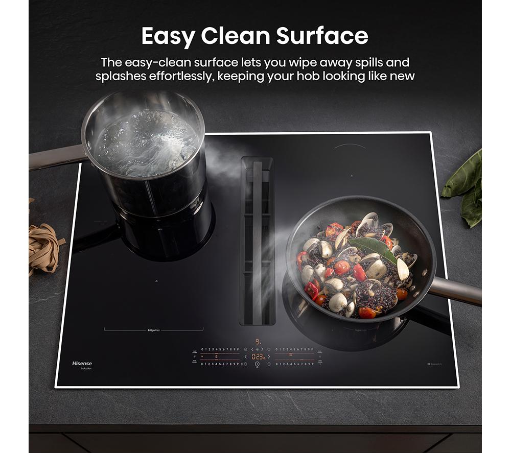 HISENSE Hi6 HEH8432BSCWF 83 cm Vented Induction Hob with Bridge Zone - Black image number 25 of 27