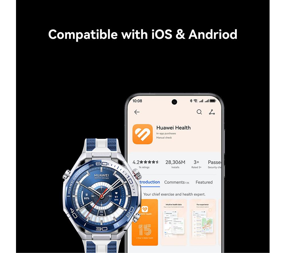 HUAWEI Watch Ultimate 2 - Blue, Large image number 7 of 7