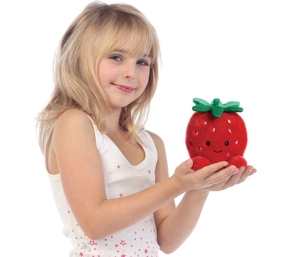 PALM PALS Juicy Strawberry Soft Toy - Red image number 3 of 3
