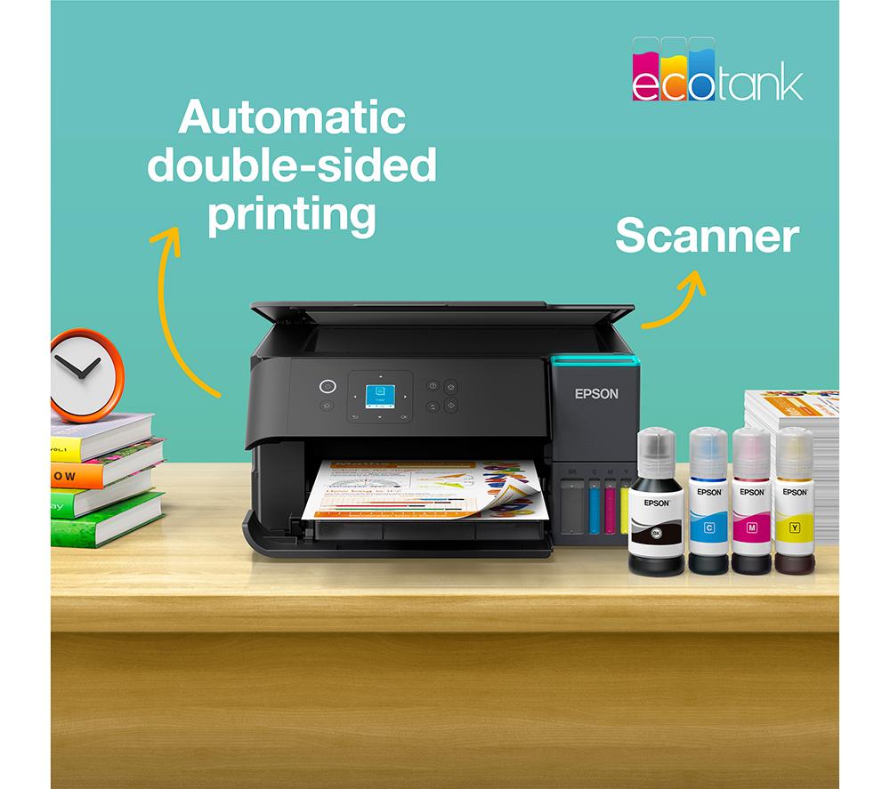 EPSON EcoTank ET-2950 All-in-One Wireless Inkjet Printer image number 14 of 14