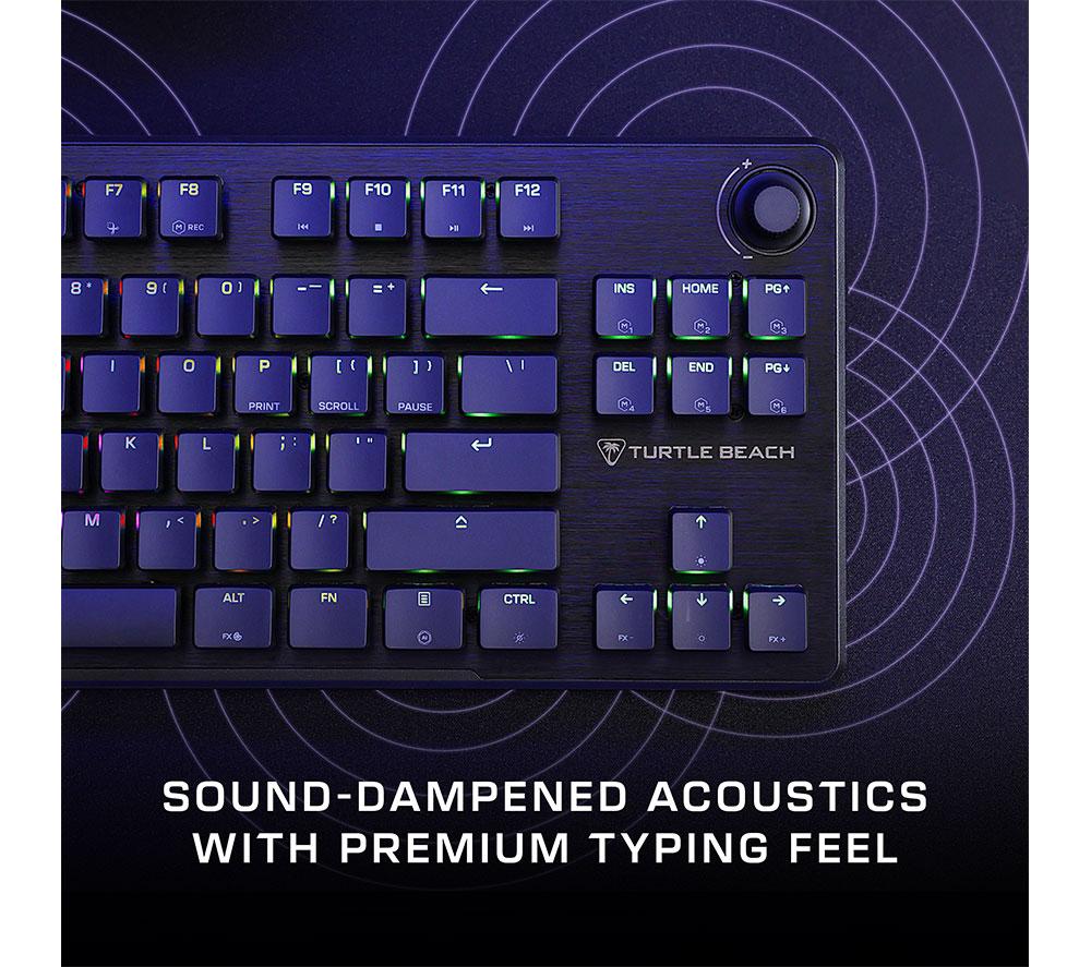 TURTLE BEACH Vulcan II TKL RGB Mechanical Gaming Keyboard - Black image number 6 of 11
