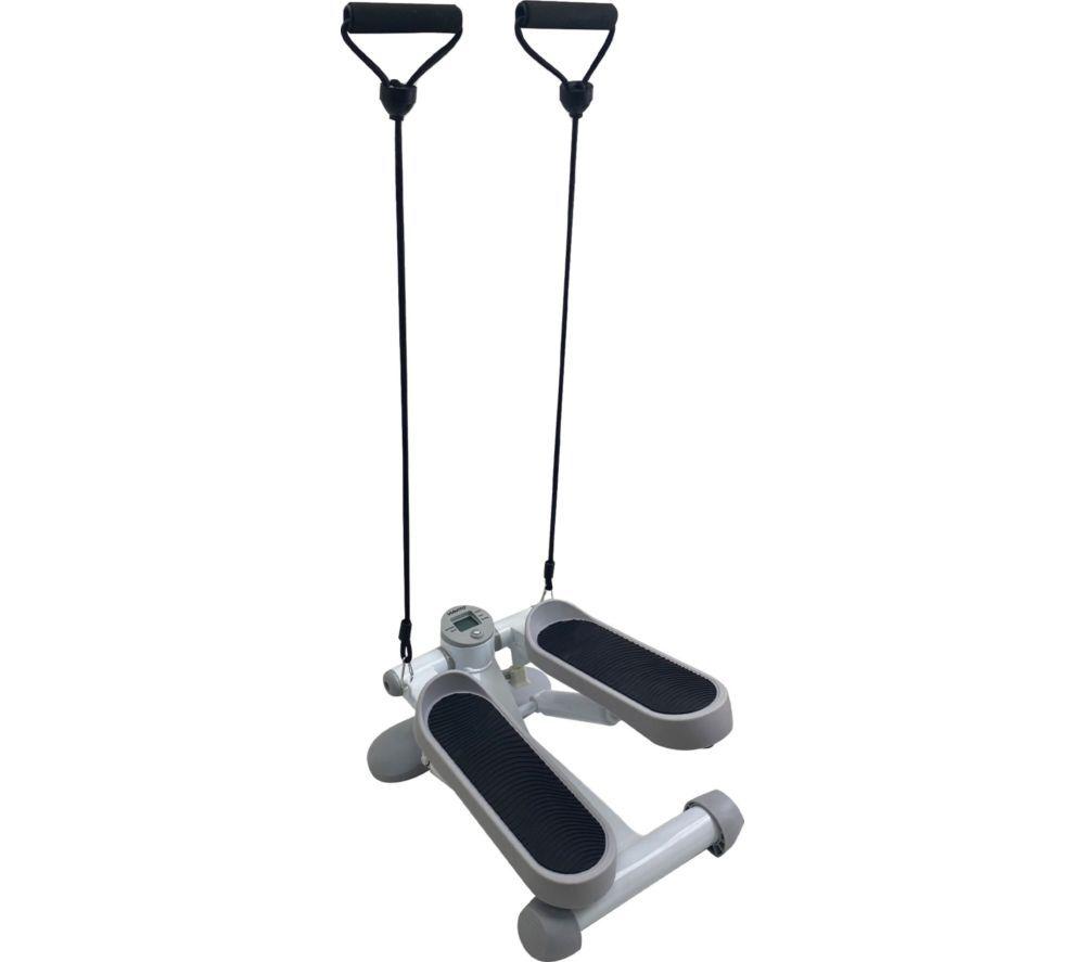 VIAVITO Mini Stepper with Resistance Bands - Black image number 2 of 5
