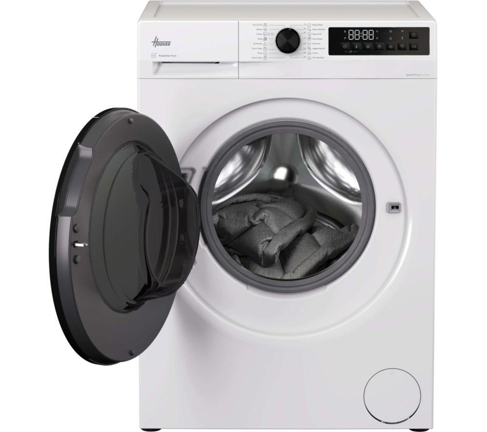 HOOVER Pro Wash Series 3 HBWR 485SB6-80 WiFi-enabled 8 kg Washer Dryer - White image number 2 of 6
