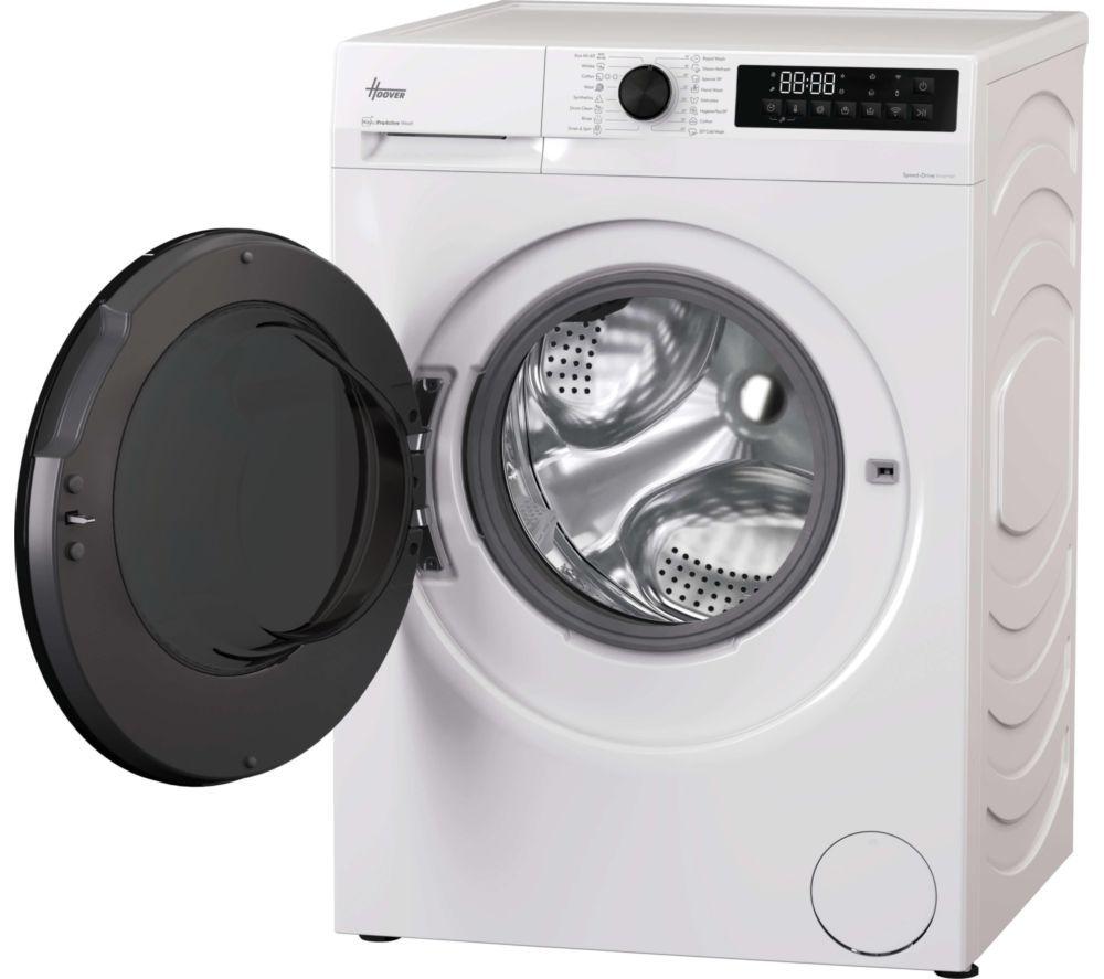 HOOVER Pro Wash Series 3 HBWR 485SB6-80 WiFi-enabled 8 kg Washer Dryer - White image number 6 of 6
