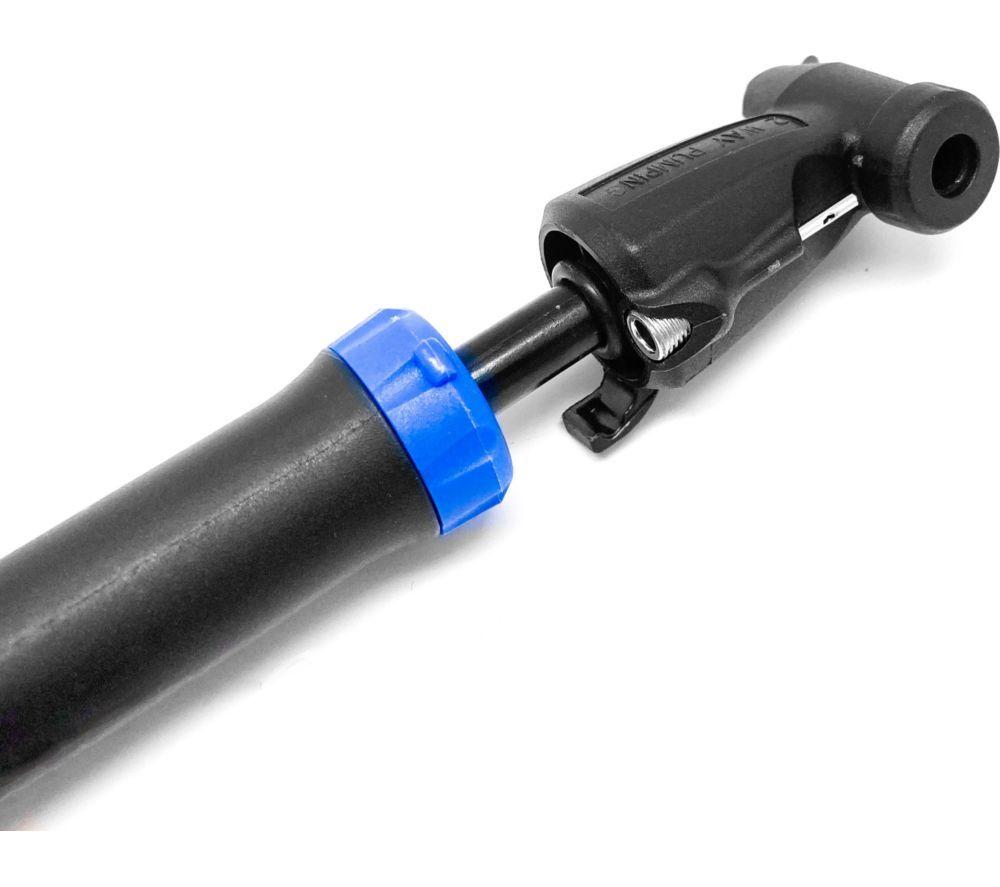 VIAVITO Floor Pump with Pressure Gauge - Black & Blue image number 2 of 6
