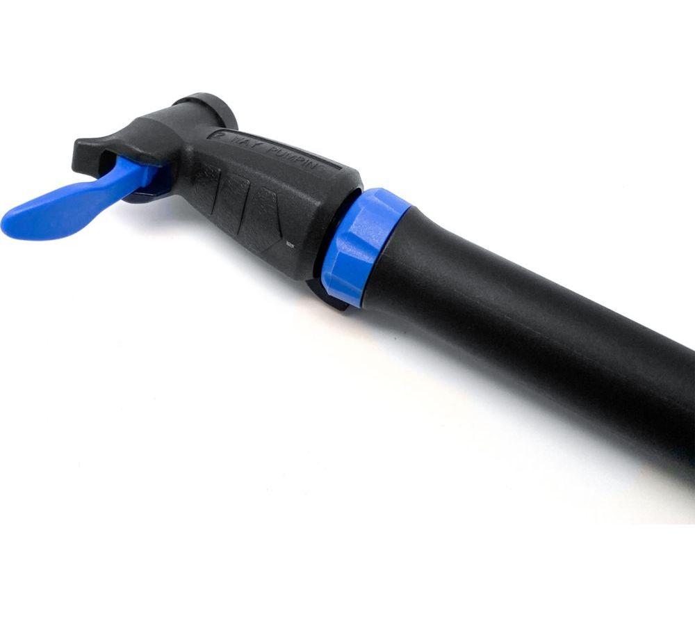 VIAVITO Floor Pump with Pressure Gauge - Black & Blue image number 4 of 6