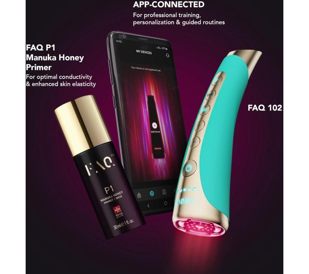 FOREO FAQ 102 High-Frequency Red Light Therapy LED Wand - Topaz image number 6 of 10
