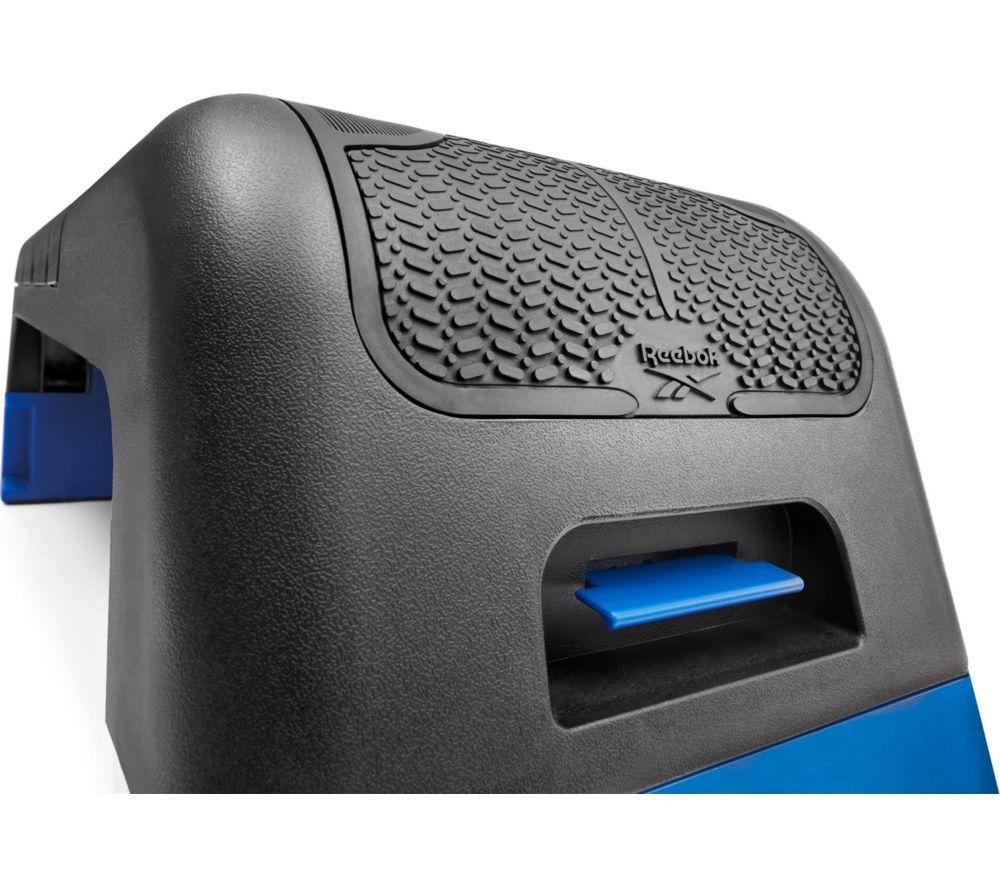 REEBOK Deck Fitness Bench - Black & Blue image number 3 of 6