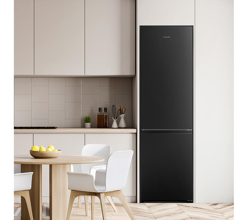 HISENSE RB440N4AFA 60/40 Fridge Freezer - Black Stainless Steel image number 3 of 14