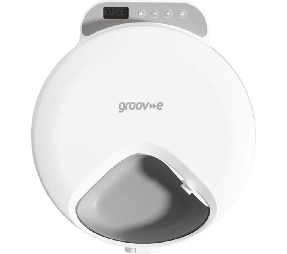 GROOV-E GV-PT02 Pet-Tech Automatic Wet Food Feeder - White image number 5 of 6