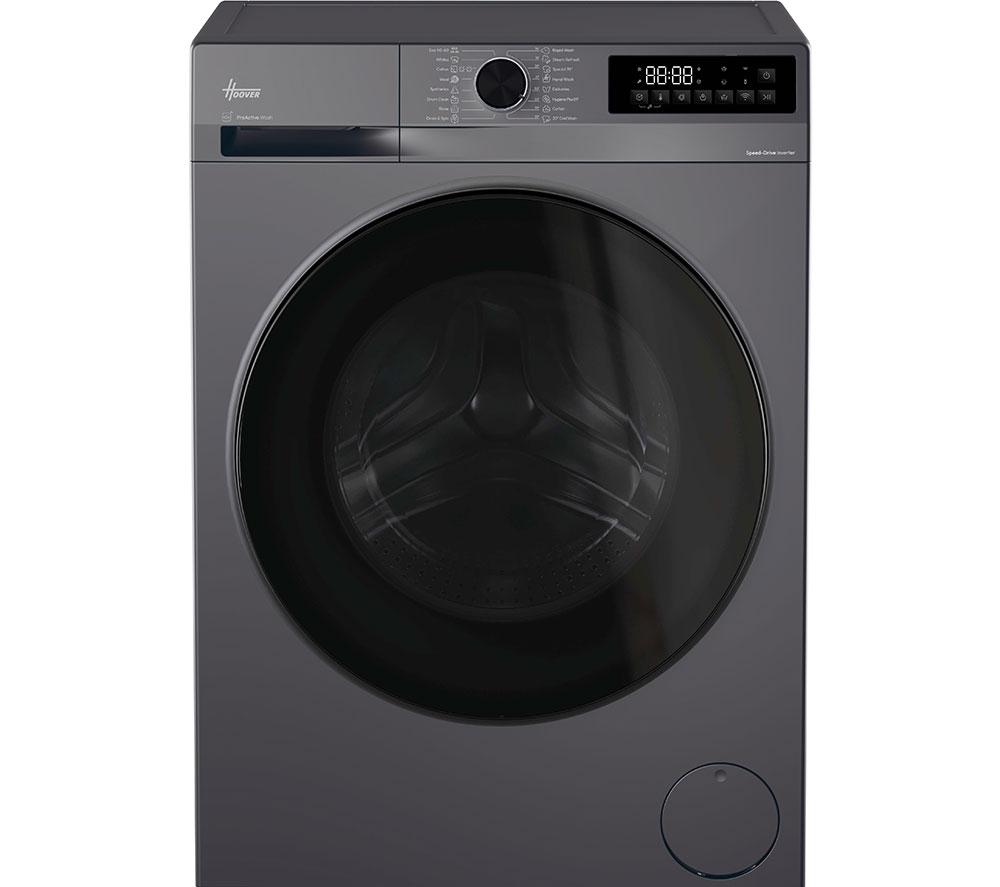 HOOVER Pro Wash Series 3 HBWR 496B8G-80 WiFi-enabled 9 kg Washer Dryer - Graphite, Silver/Grey,Black