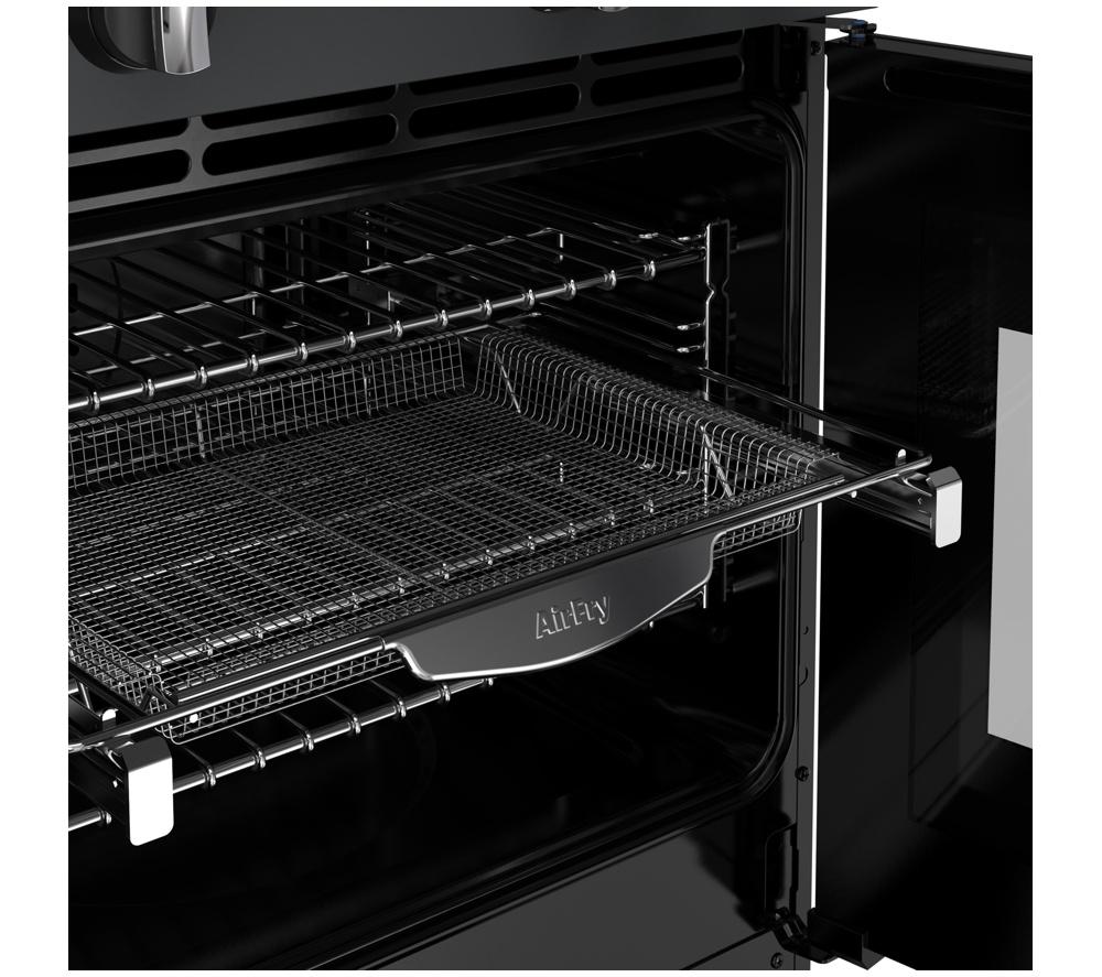 STOVES Richmond Deluxe 100Ei Electric Induction Range Cooker - Midnight Blue & Chrome image number 7 of 21