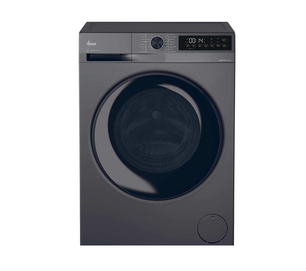 HOOVER Pro Wash Series 3 HBWR 485SB6G-80 WiFi-enabled 8 kg Washer Dryer - Graphite, Silver/Grey,Black