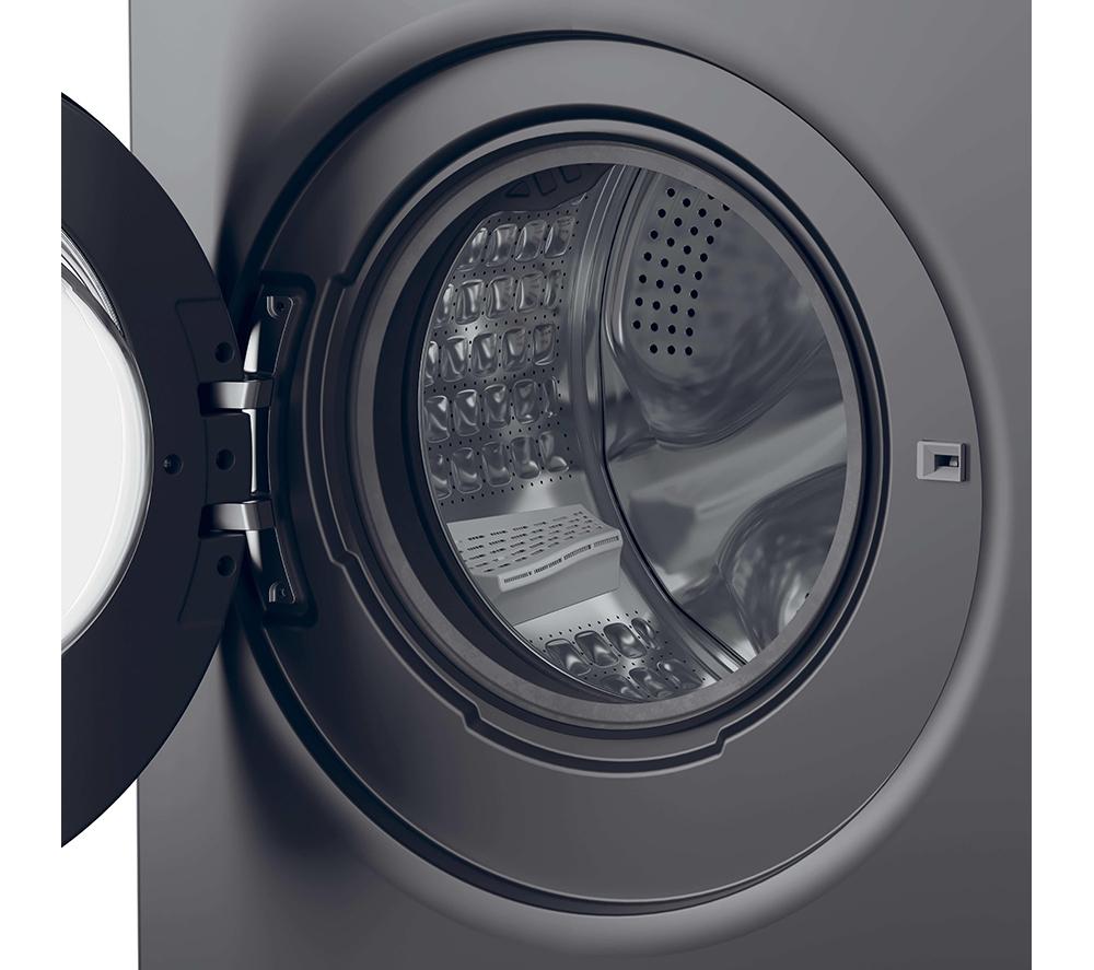 HOOVER Pro Wash Series 3 HBWR 485SB6G-80 WiFi-enabled 8 kg Washer Dryer - Graphite image number 4 of 7