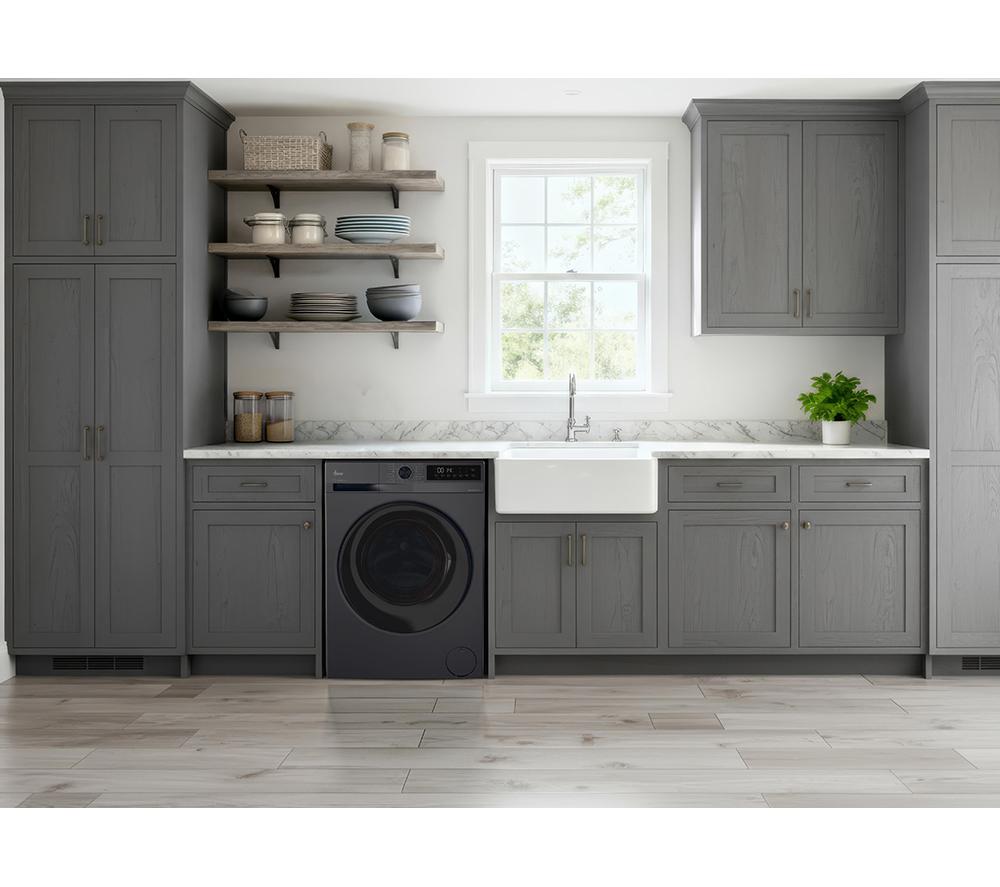 HOOVER Pro Wash Series 3 HBWR 485SB6G-80 WiFi-enabled 8 kg Washer Dryer - Graphite image number 5 of 7