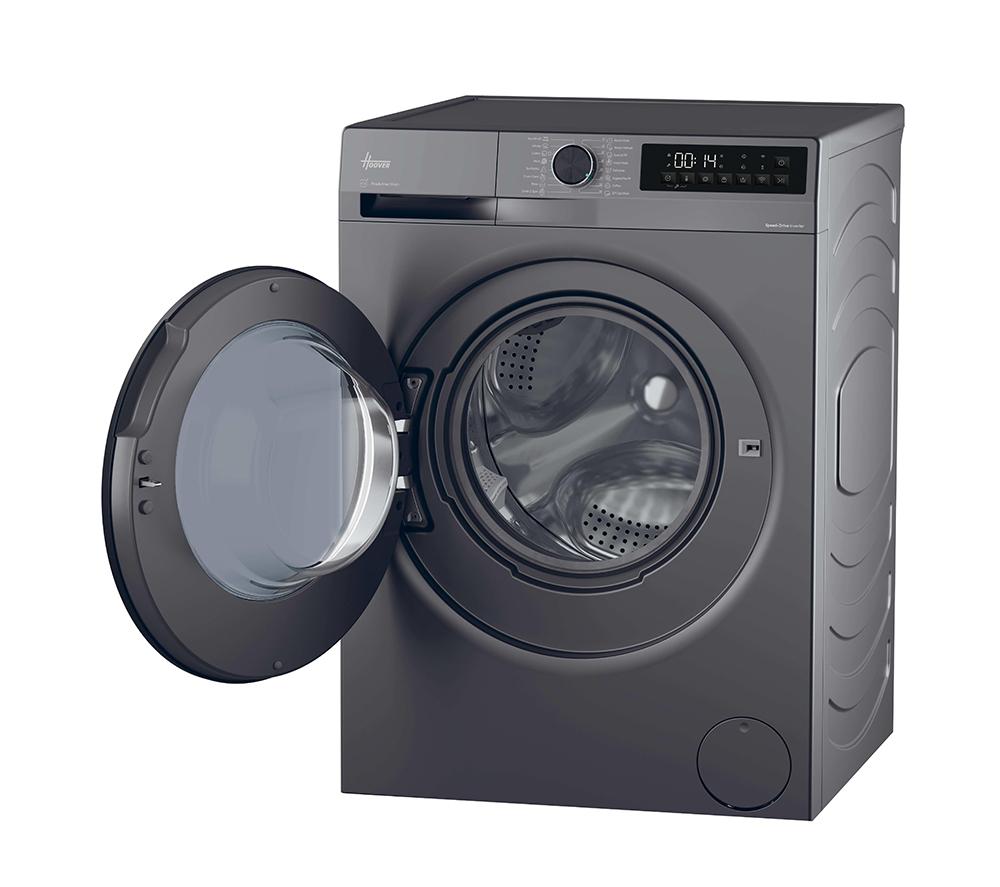 HOOVER Pro Wash Series 3 HBWR 485SB6G-80 WiFi-enabled 8 kg Washer Dryer - Graphite image number 6 of 7