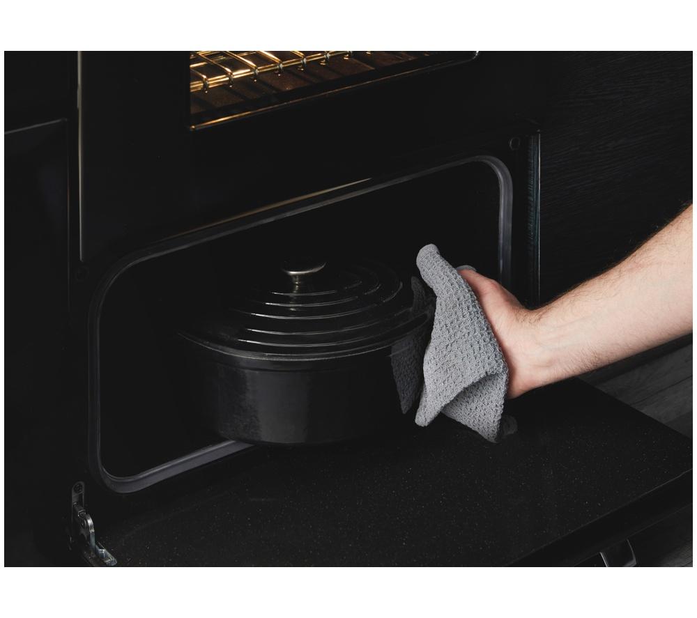STOVES Richmond Deluxe 100DF Dual Fuel Range Cooker - Midnight Blue & Chrome image number 18 of 23